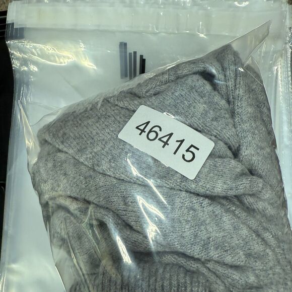 Loft Cardigan Women XL Gray V-Neck Button Up Long Sleeve Pockets Cotton Casual - Picture 7 of 7